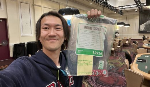 【WSOP2022】#11 NLH Deepstackで世界一周系You TuberがITM！