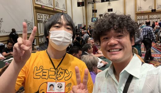 【WSOP2022】#25 NLH Deepstackで世界一周系You TuberくりもさんがITM！
