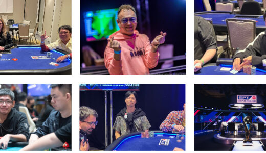 日本人獲得賞金ランキング1-6位【EPTロンドン】